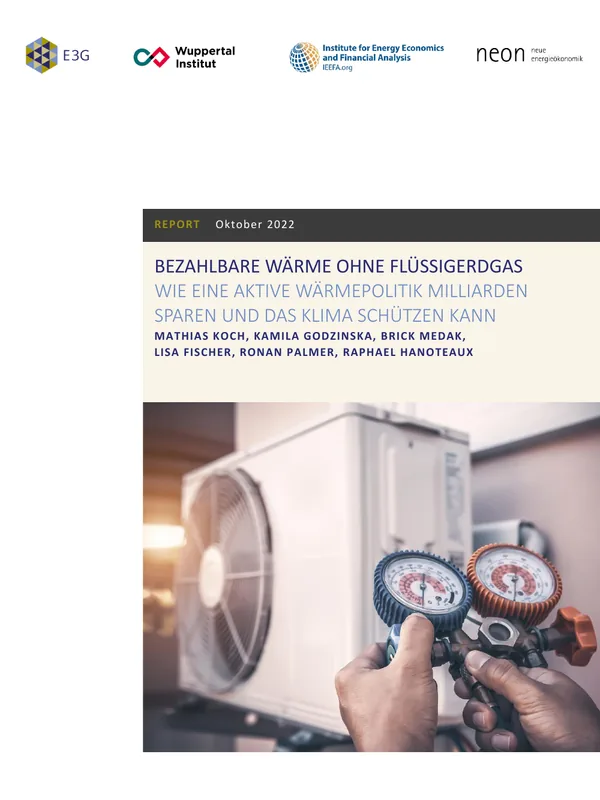 Bezahlbare Wärme ohne Flüssigerdgas