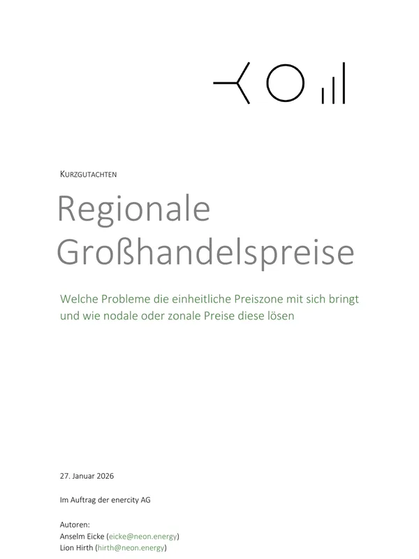 Regionale Großhandelspreise