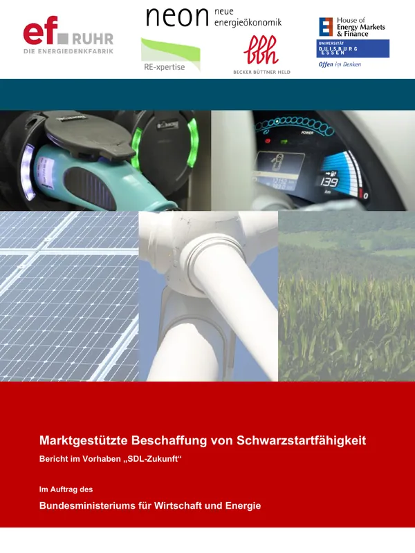 Beschaffung von Schwarzstartfähigkeit