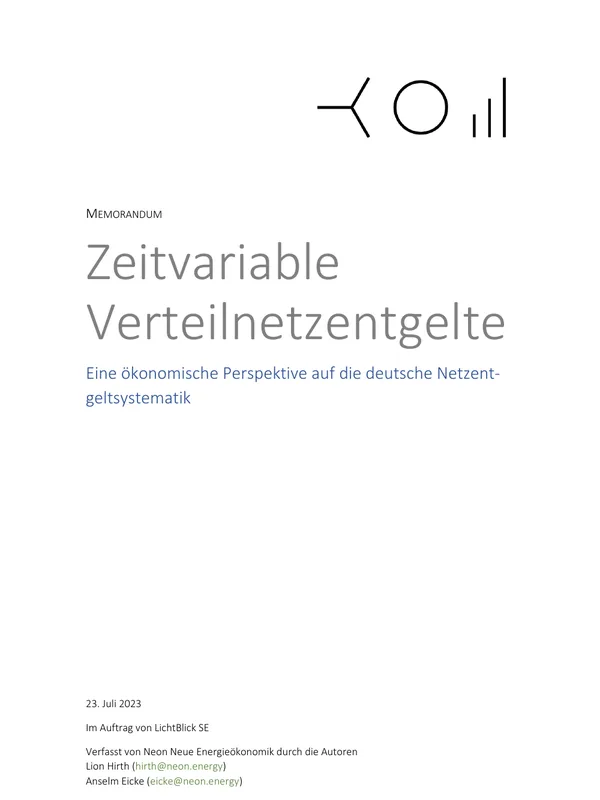 Intelligente Stromtarife